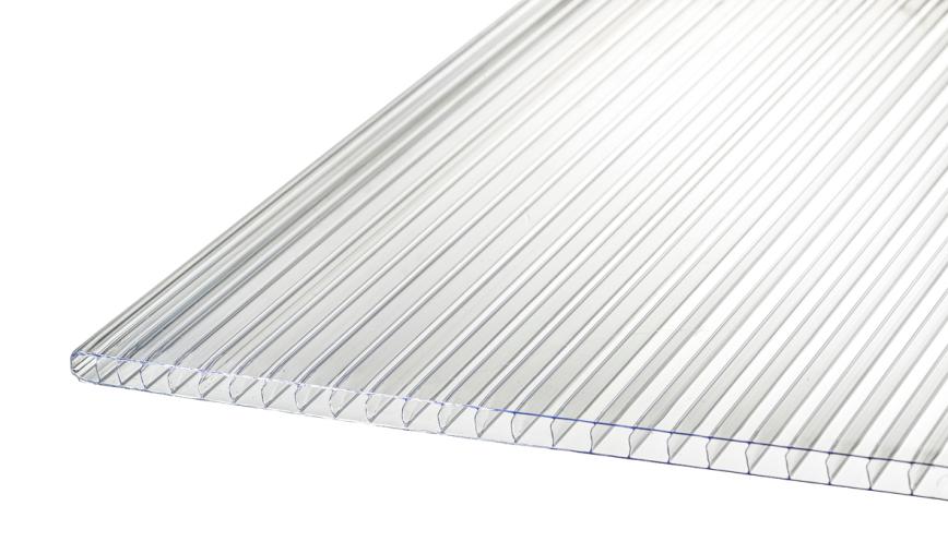 RIATHERM, 10 mm 2-lags, Klar, 700mm x 7000mm